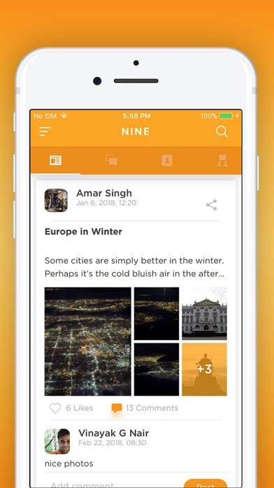 Emulate iPhone app NineApp using MyAndroid