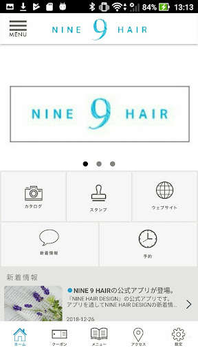 Emulate NINE HAIR DESIGN from MyAndroid or run NINE HAIR DESIGN using MyAndroid