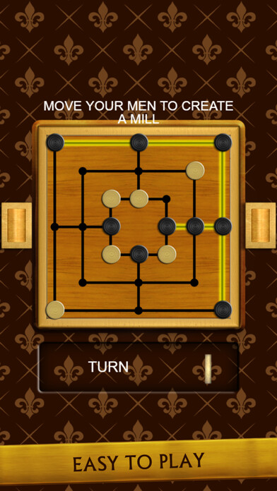 Emulate iPhone app Nine Mens Morris Classic using MyAndroid Emulate iPhone app Nine Mens Morris Classic using MyAndroid
