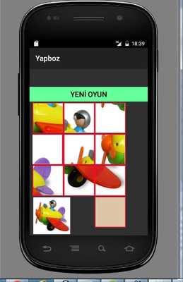 Emulate Android APK Nine puzzle game