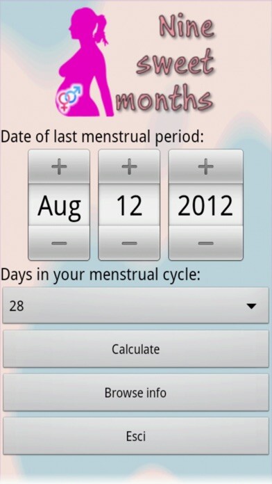 Emulate iPhone app Nine Sweet Months using MyAndroid Emulate iPhone app Nine Sweet Months using MyAndroid