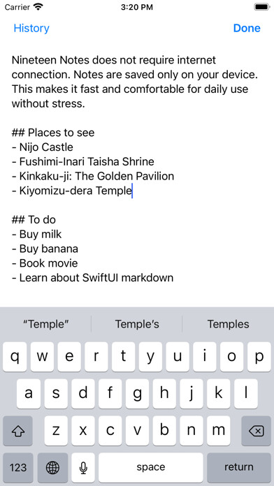Emulate iPhone app Nineteen Notes using MyAndroid Emulate iPhone app Nineteen Notes using MyAndroid