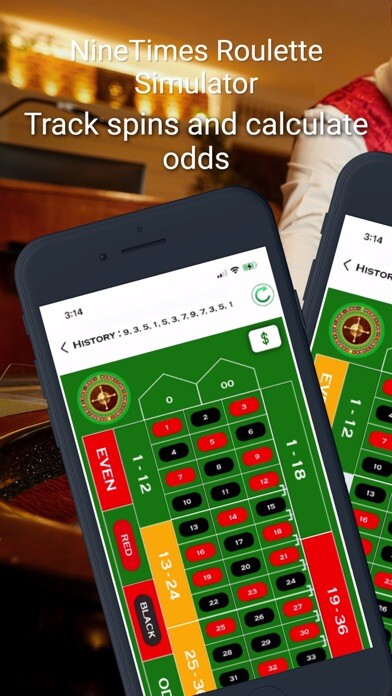 Emulate iPhone app NineTimes Roulette Simulator using MyAndroid Emulate iPhone app NineTimes Roulette Simulator using MyAndroid