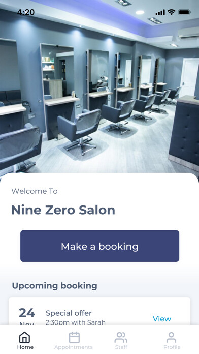 Run android online APK Nine Zero Salon from MyAndroid or emulate Nine Zero Salon using MyAndroid