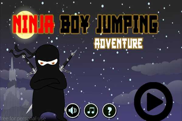 Emulate Android APK ninja boy jumping adventure