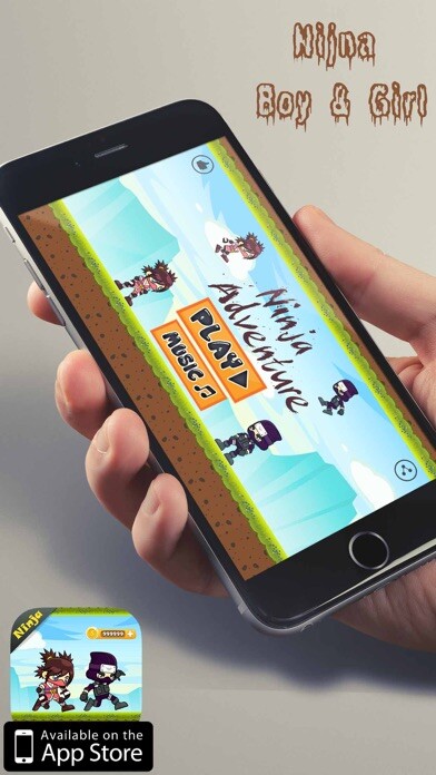 Emulate iPhone app Ninja Boy & Ninja Girl Game using MyAndroid Emulate iPhone app Ninja Boy & Ninja Girl Game using MyAndroid