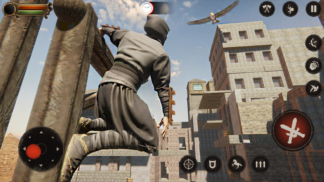 Run android online APK Ninja Creed  Assassin Warrior from MyAndroid or emulate Ninja Creed  Assassin Warrior using MyAndroid