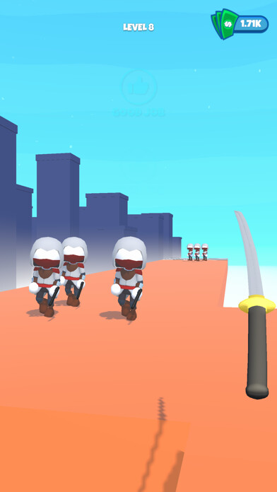 Emulate iPhone app Ninja Dash 3D using MyAndroid