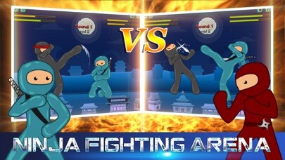 Emulate iPhone app Ninja Fighting Arena using MyAndroid