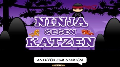 Emulate iPhone app Ninja Gegen Katzen LT using MyAndroid