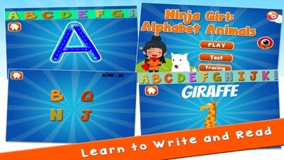 Emulate iPhone app Ninja Girl Alphabet Animals for Preschool using MyAndroid Emulate iPhone app Ninja Girl Alphabet Animals for Preschool using MyAndroid