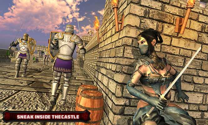 Emulate Android APK NinjaGirl : Ultimate Ninja Survival War