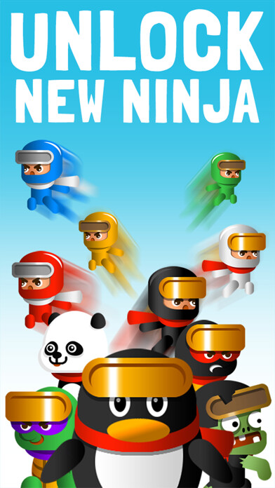 Emulate iPhone app Ninja GO : Infinite Jump using MyAndroid