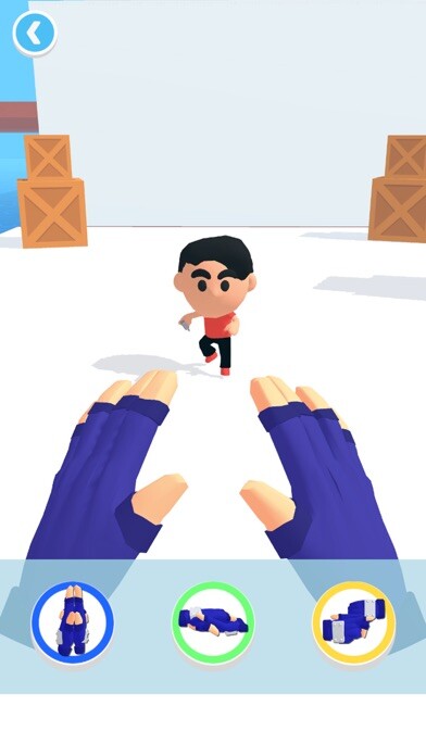 Emulate iPhone app Ninja Hands using MyAndroid