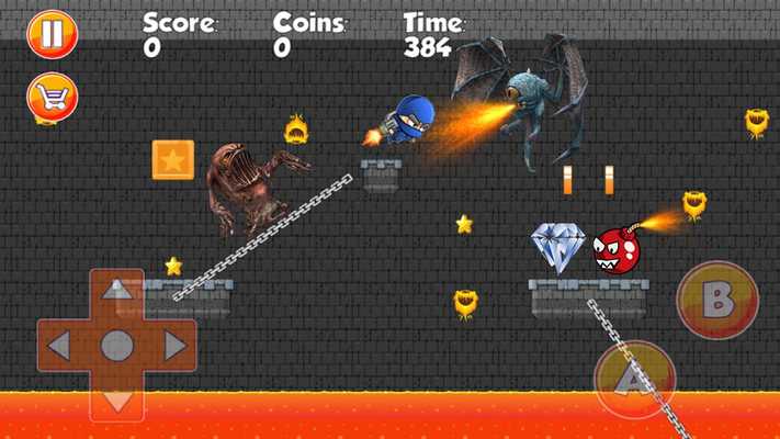 Emulate Android APK Ninja Hattori Forest Running