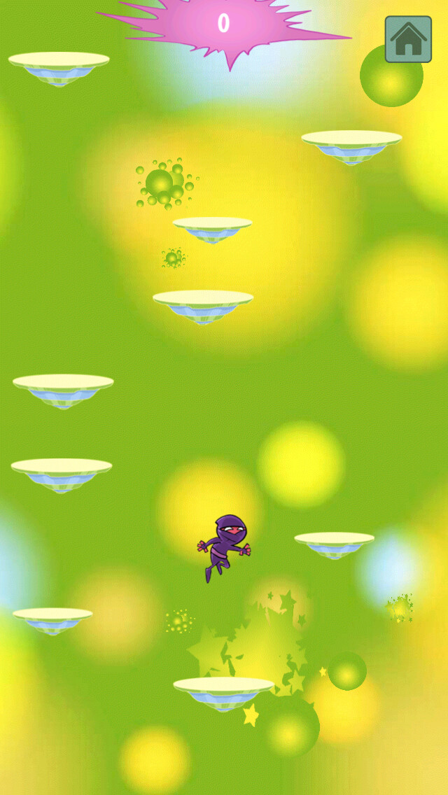 Emulate iPhone app Ninja Jump Adventure! using MyAndroid Emulate iPhone app Ninja Jump Adventure! using MyAndroid