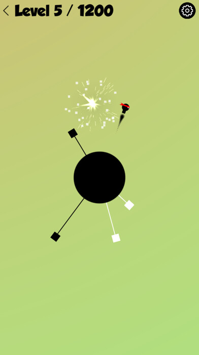 Emulate iPhone app Ninja Jump: fly up using MyAndroid