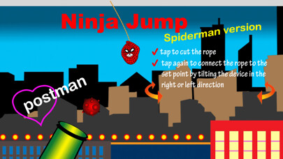 Emulate iPhone app Ninja Jump - Spiderman version using MyAndroid Emulate iPhone app Ninja Jump - Spiderman version using MyAndroid