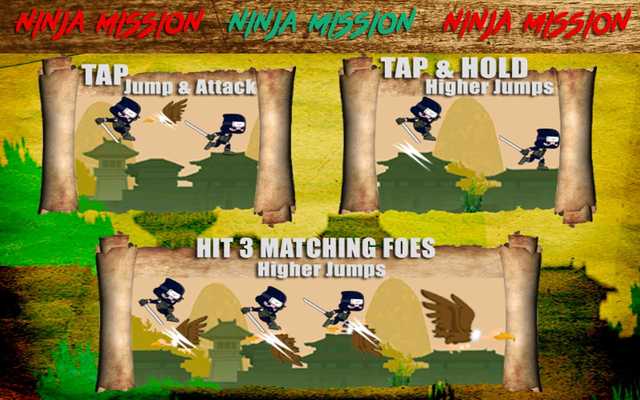 Emulate Android APK Ninja Mission - free