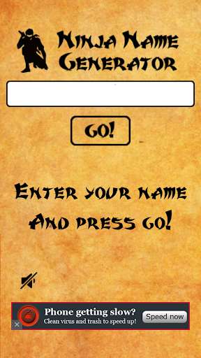 Run android online APK Ninja Name Generator from MyAndroid or emulate Ninja Name Generator using MyAndroid Run android online APK Ninja Name Generator from MyAndroid or emulate Ninja Name Generator using MyAndroid