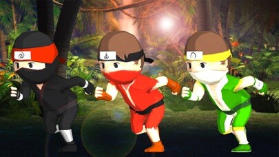 Emulate iPhone app Ninja Nano Run - 3D Real Sprint and Jump game using MyAndroid