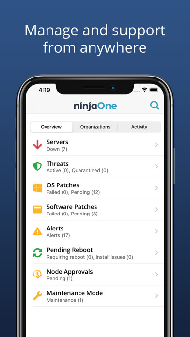 Emulate iPhone app NinjaOne Mobile using MyAndroid Emulate iPhone app NinjaOne Mobile using MyAndroid