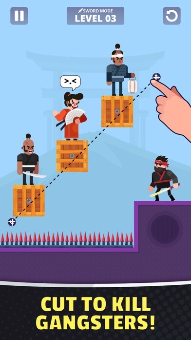 Emulate iPhone app Ninja Puzzle: Cut It using MyAndroid Emulate iPhone app Ninja Puzzle: Cut It using MyAndroid