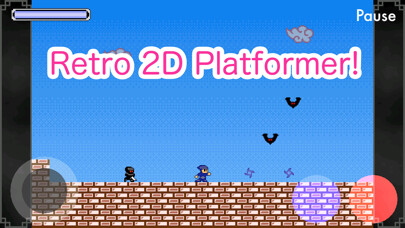 Emulate iPhone app NinjaShaw Lite - Retro action! using MyAndroid