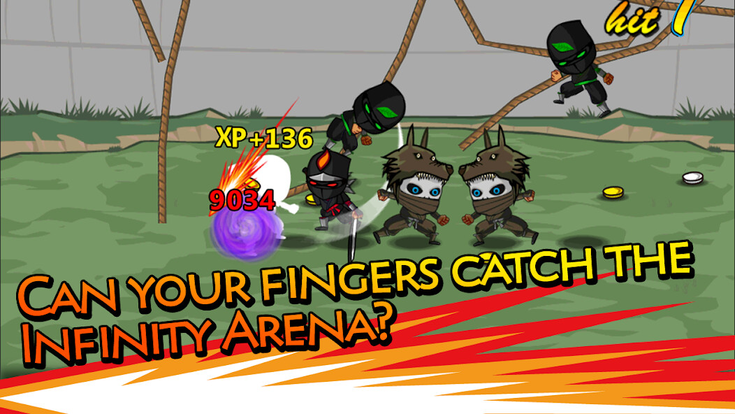 Emulate iPhone app Ninjas Infinity using MyAndroid Emulate iPhone app Ninjas Infinity using MyAndroid