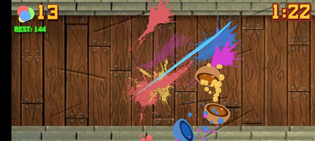 Run android online APK Ninja Slash Balls from MyAndroid or emulate Ninja Slash Balls using MyAndroid