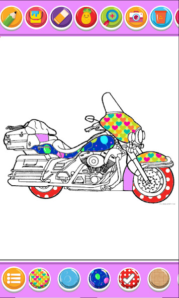 Run android online APK ninja sport motorbike coloring from MyAndroid or emulate ninja sport motorbike coloring using MyAndroid