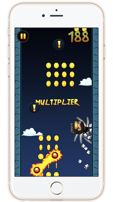 Emulate iPhone app Ninja Wall Runner using MyAndroid Emulate iPhone app Ninja Wall Runner using MyAndroid