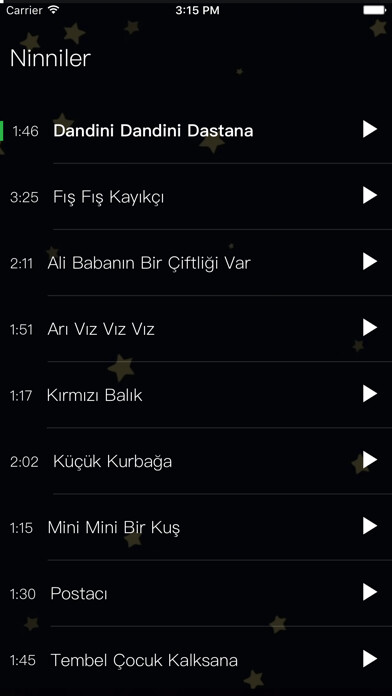 Emulate iPhone app Ninniler ve Çocuk ?ark?lar using MyAndroid Emulate iPhone app Ninniler ve Çocuk ?ark?lar using MyAndroid