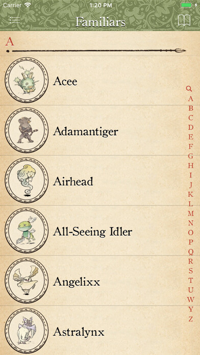 Emulate iPhone app Ni no Kuni: Familiar Guide using MyAndroid