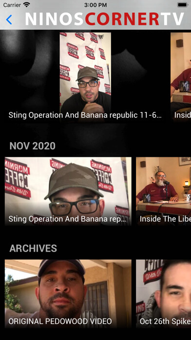 Emulate iPhone app Ninos Corner using MyAndroid