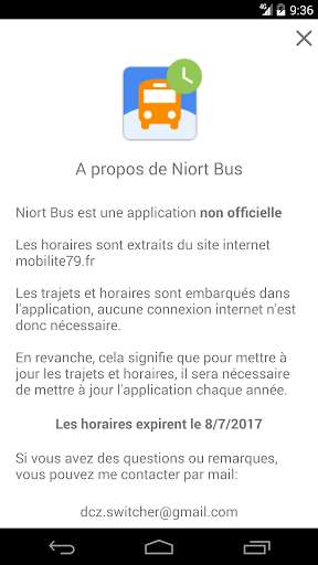 Run android online APK Niort Bus from MyAndroid or emulate Niort Bus using MyAndroid