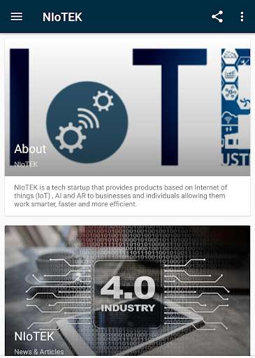 Run android online APK NIoTEK from MyAndroid or emulate NIoTEK using MyAndroid