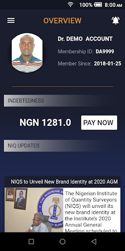 Run android online APK NIQS from MyAndroid or emulate NIQS using MyAndroid