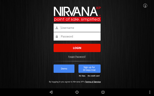 Run android online APK Nirvana XP - Point of Sale. from MyAndroid or emulate Nirvana XP - Point of Sale. using MyAndroid Run android online APK Nirvana XP - Point of Sale. from MyAndroid or emulate Nirvana XP - Point of Sale. using MyAndroid
