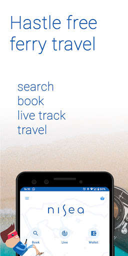 Run android online APK NISEA: Ferry Tickets & Track(Greece, Italy, Spain) from MyAndroid or emulate NISEA: Ferry Tickets & Track(Greece, Italy, Spain) using MyAndroid