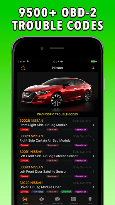 Emulate iPhone app Nissan App! using MyAndroid
