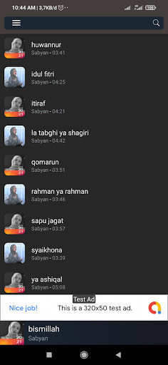Emulate Android APK Nissa Sabyan Terbaru