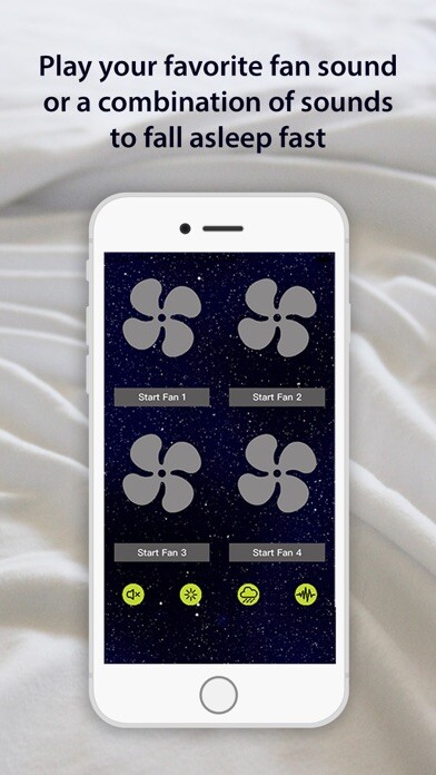 Emulate iPhone app NiteFan - White Noise Fan App using MyAndroid Emulate iPhone app NiteFan - White Noise Fan App using MyAndroid