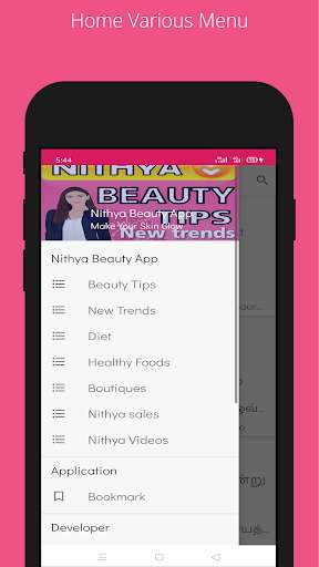 Run android online APK Nithya Beauty and Health Tips App from MyAndroid or emulate Nithya Beauty and Health Tips App using MyAndroid