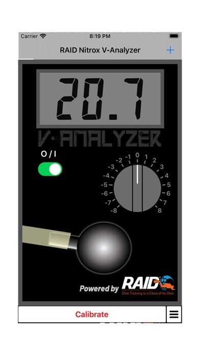 Emulate iPhone app Nitrox Virtual Analyzer using MyAndroid Emulate iPhone app Nitrox Virtual Analyzer using MyAndroid