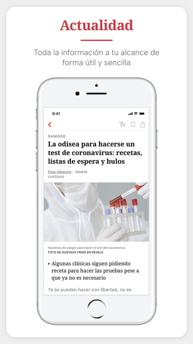 Emulate iPhone app NIUS: Actualidad e información using MyAndroid Emulate iPhone app NIUS: Actualidad e información using MyAndroid
