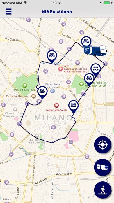 Emulate iPhone app NIVEA Milano using MyAndroid