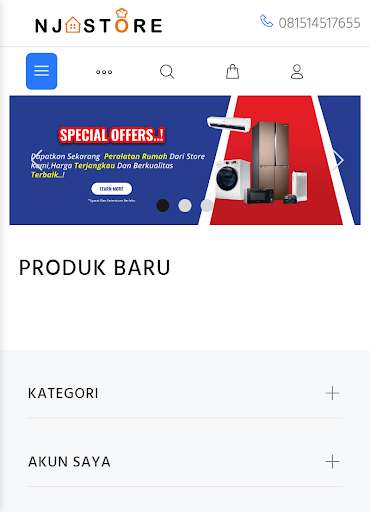 Run android online APK NJA Store from MyAndroid or emulate NJA Store using MyAndroid Run android online APK NJA Store from MyAndroid or emulate NJA Store using MyAndroid