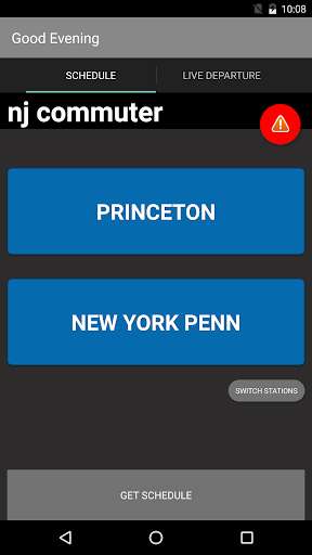 Emulate Android APK NJ Commuter