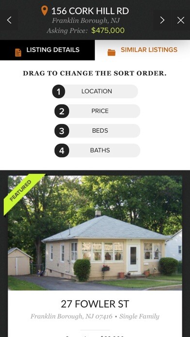 Emulate iPhone app NJ.com Real Estate using MyAndroid